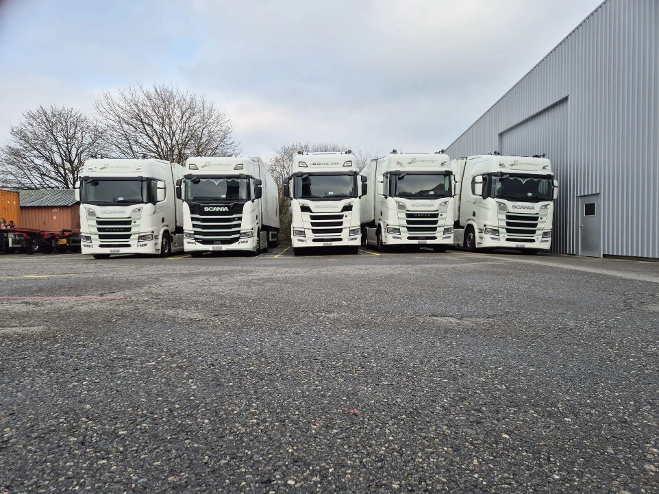 Lastwagen Flotte